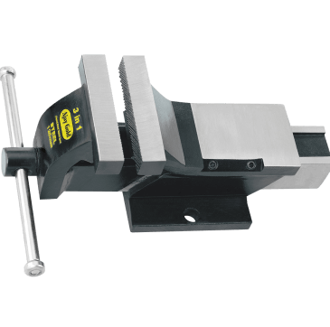 Image of 3 in 1 Steel Bench vise heavy duty fixed/swivel base manufactured by Ajay Tools 