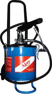 Image of Bucket Grease Pump with/without Trolley Manufactured by Ajay Tools